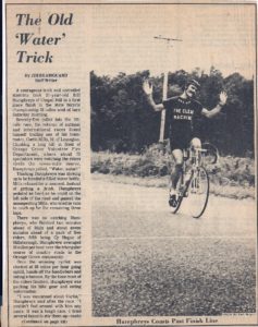 Story on my North Carolina State Championship Win 1976